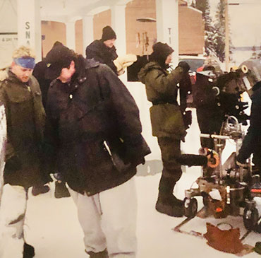 Anthony Towstego and Corey Haim